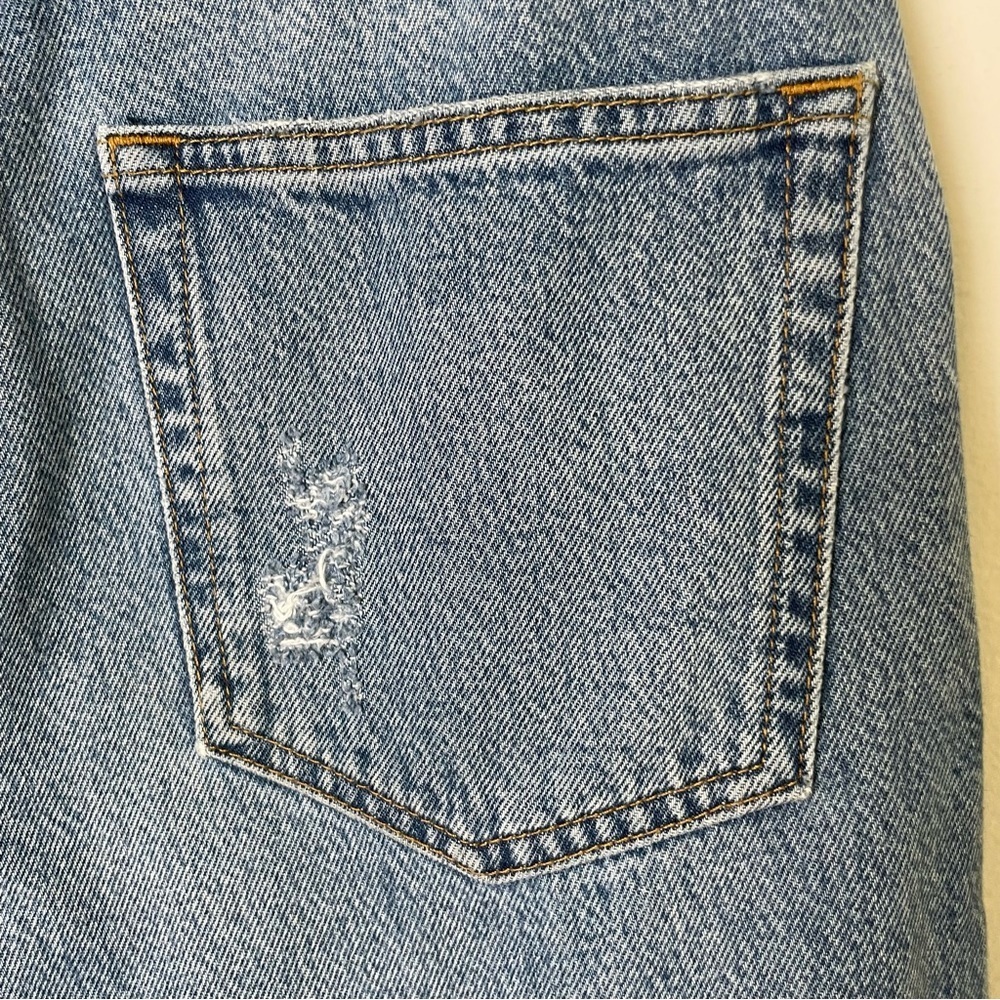 Boyish High Rise Blue Jeans - Picture 11 of 16